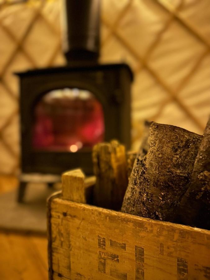 Hotel Bracken Yurt At Walnut Farm Glamping Netherbury Esterno foto